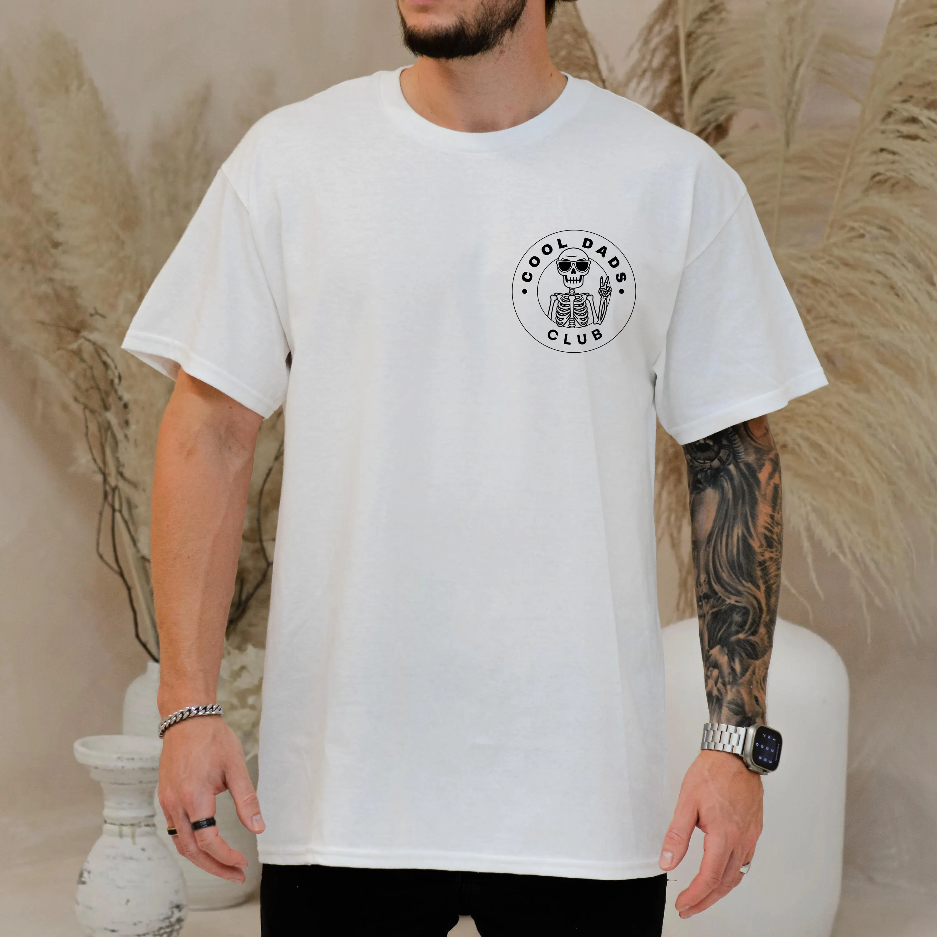 Present for Dad, Skeleton T-shirt for man, Cool Dad Top Jumper Gift for my dad gift for man, New dad present Funny present for Dad Husband