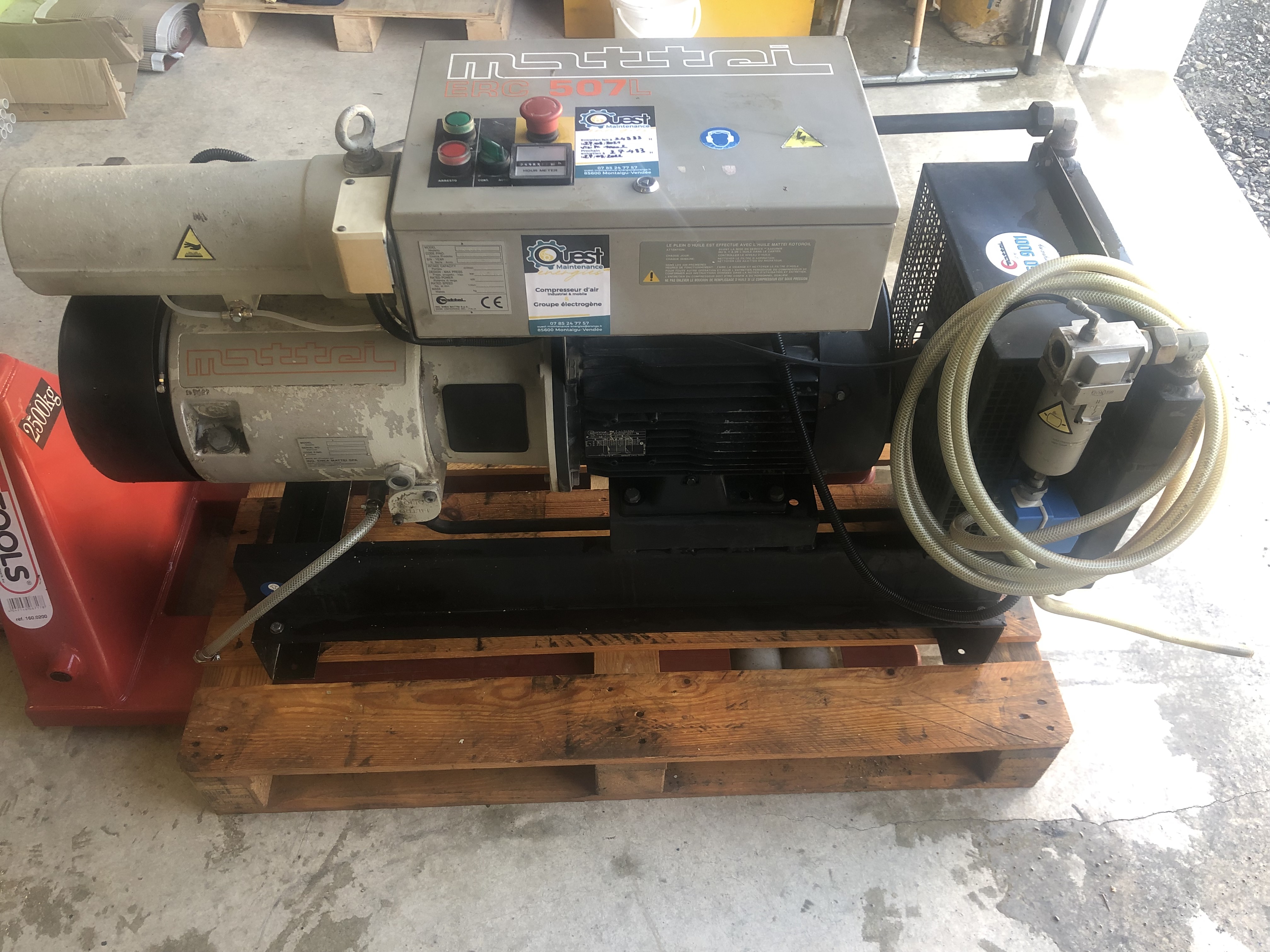 Compresseur d'air à palette MATTEI ERC7L