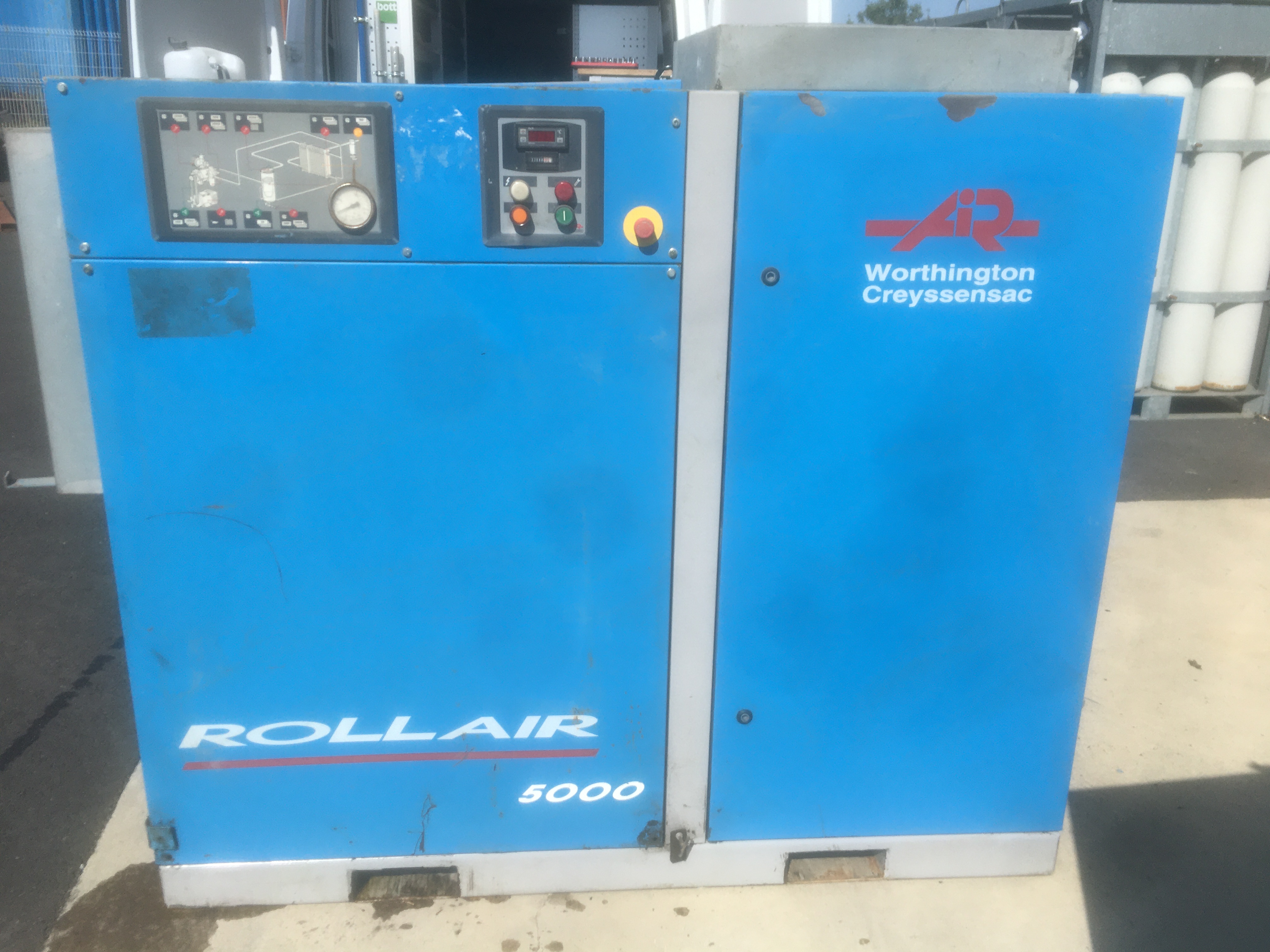 Compresseur Worthington Creyssensac RLR 5000 BE2