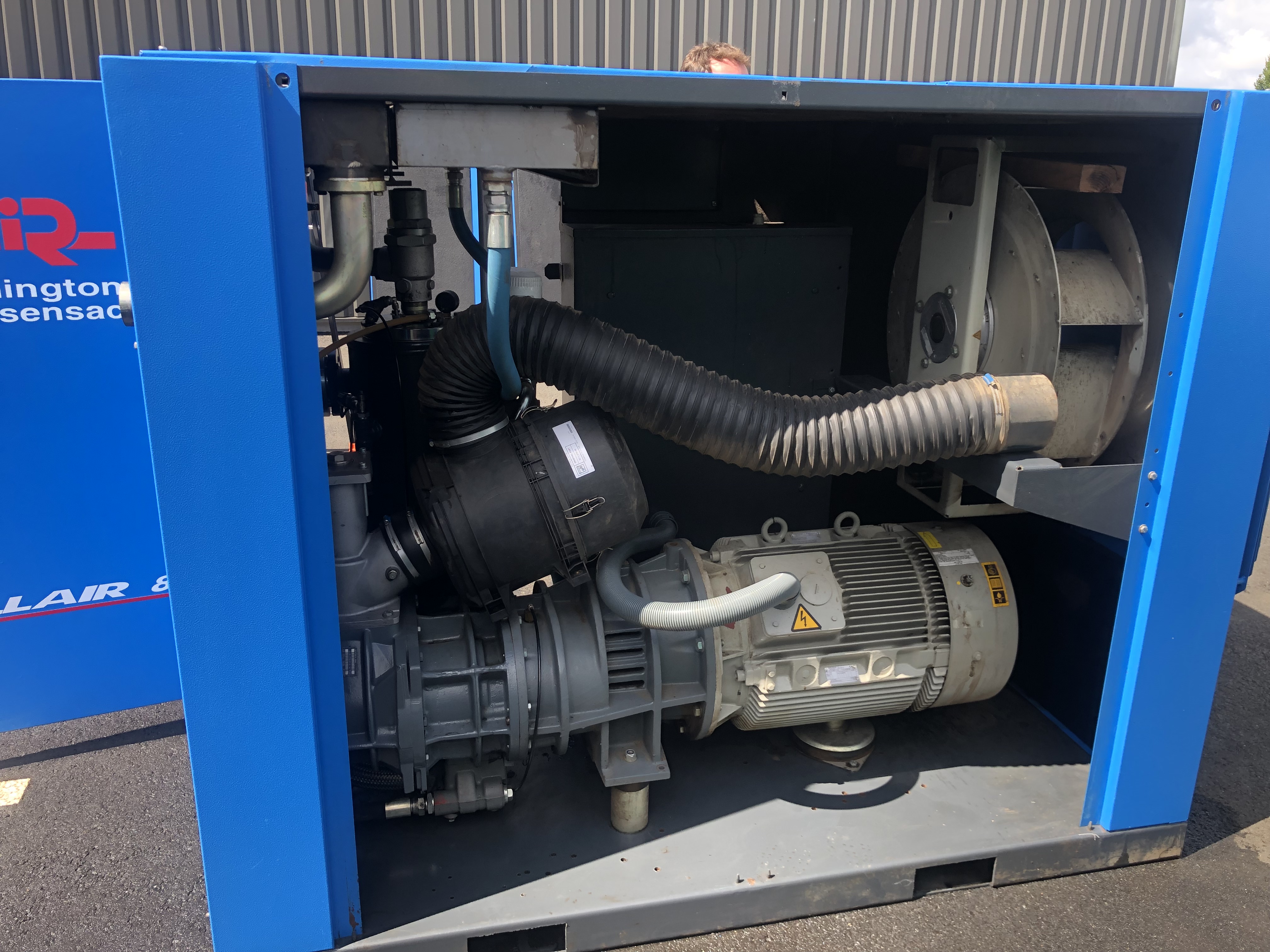 Compresseur Worthington Creyssensac RLR 80B7 AIR