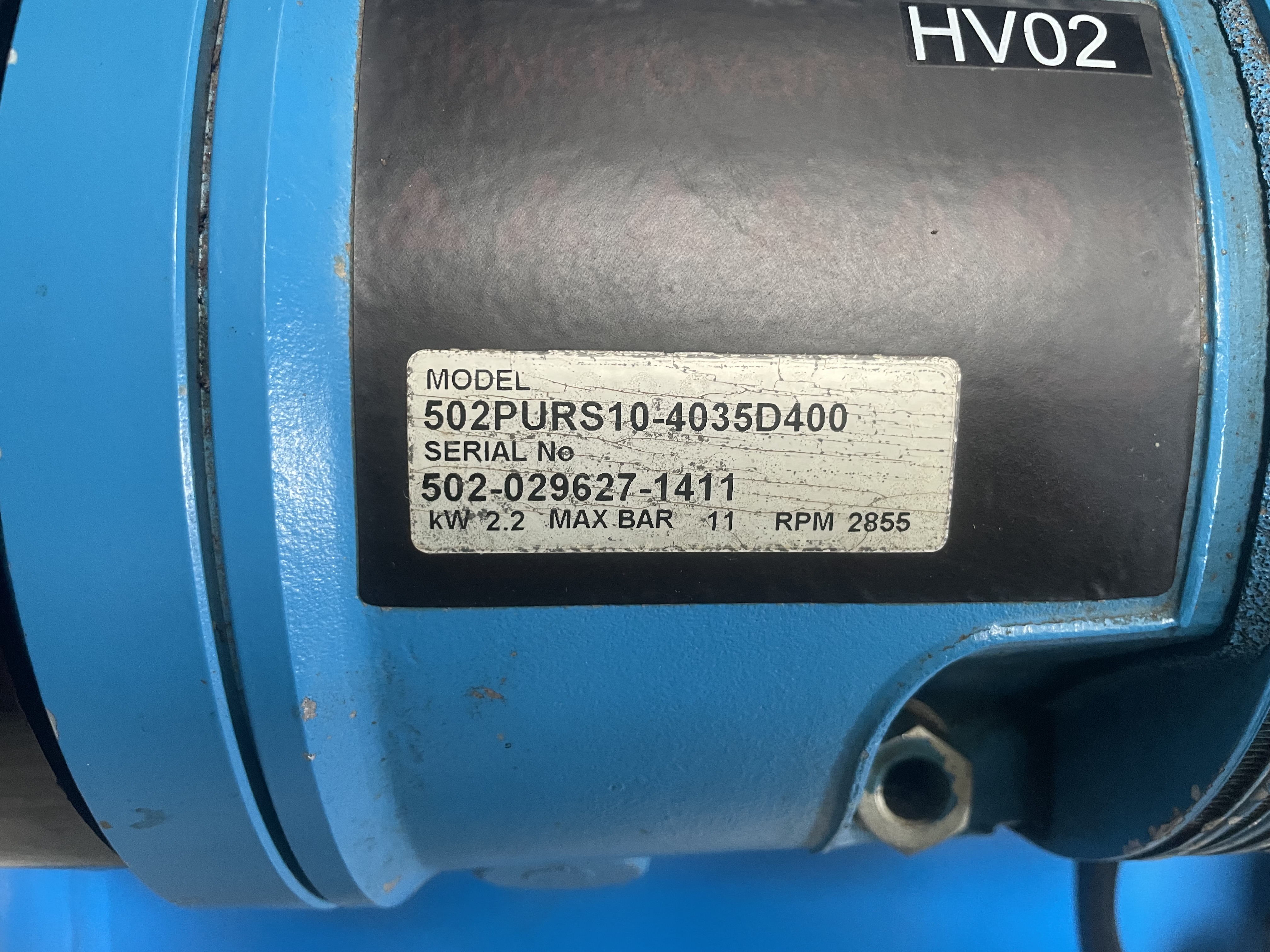 Compresseur Hydrovane 502 PURS 10-4035D400
