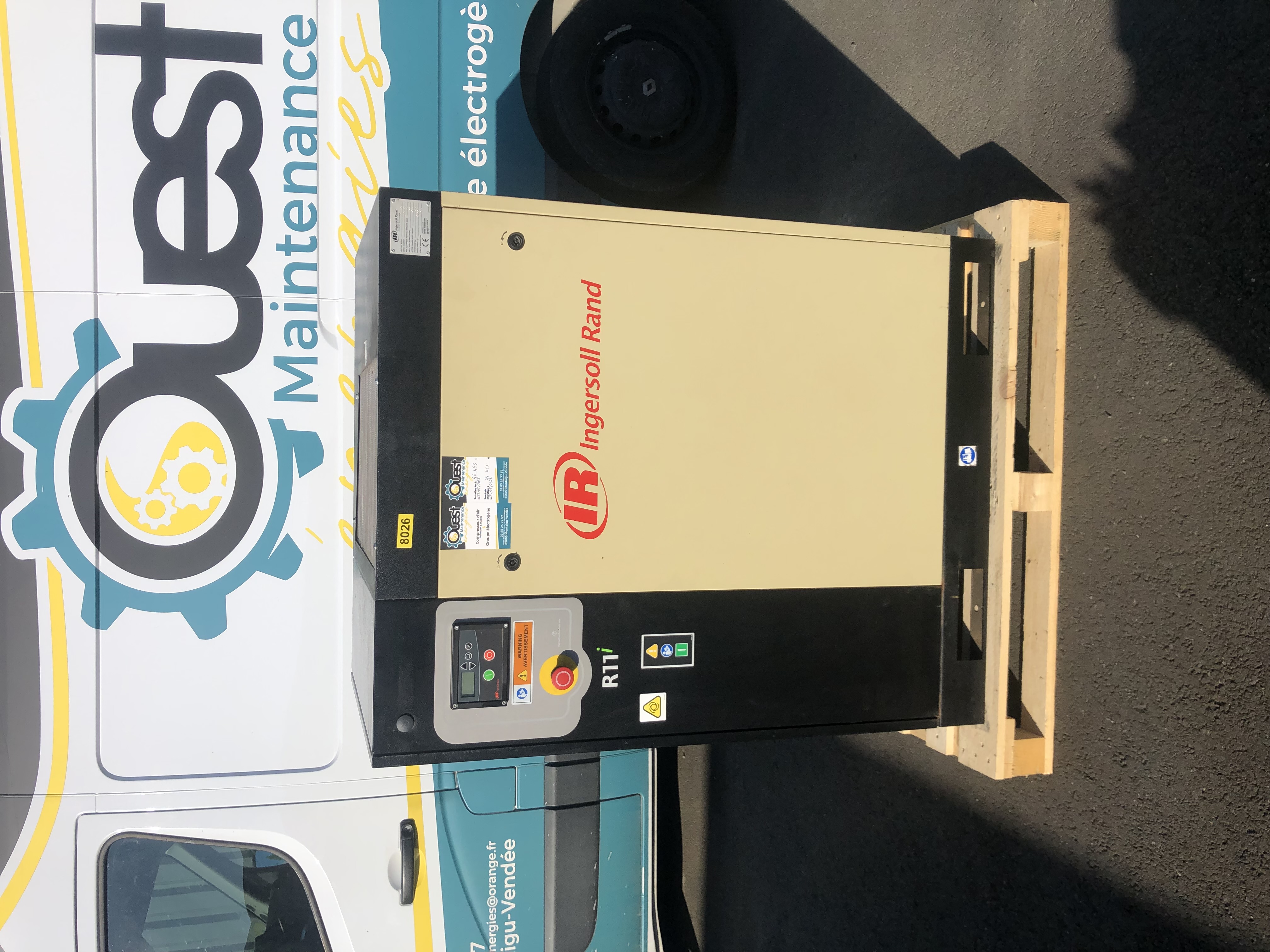 Compresseur Ingersoll Rand R11I-A7.5