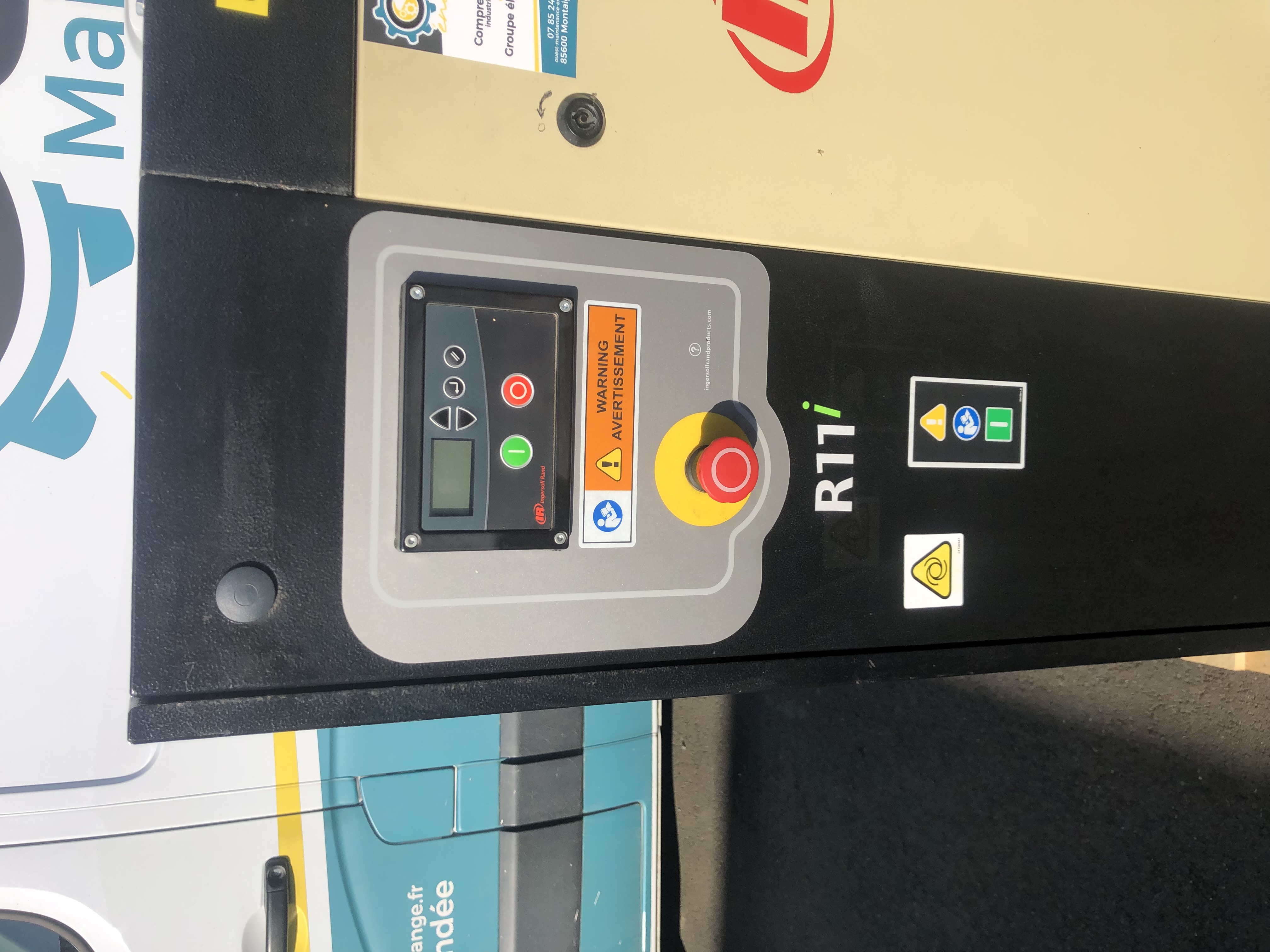 Compresseur Ingersoll Rand R11I-A7.5