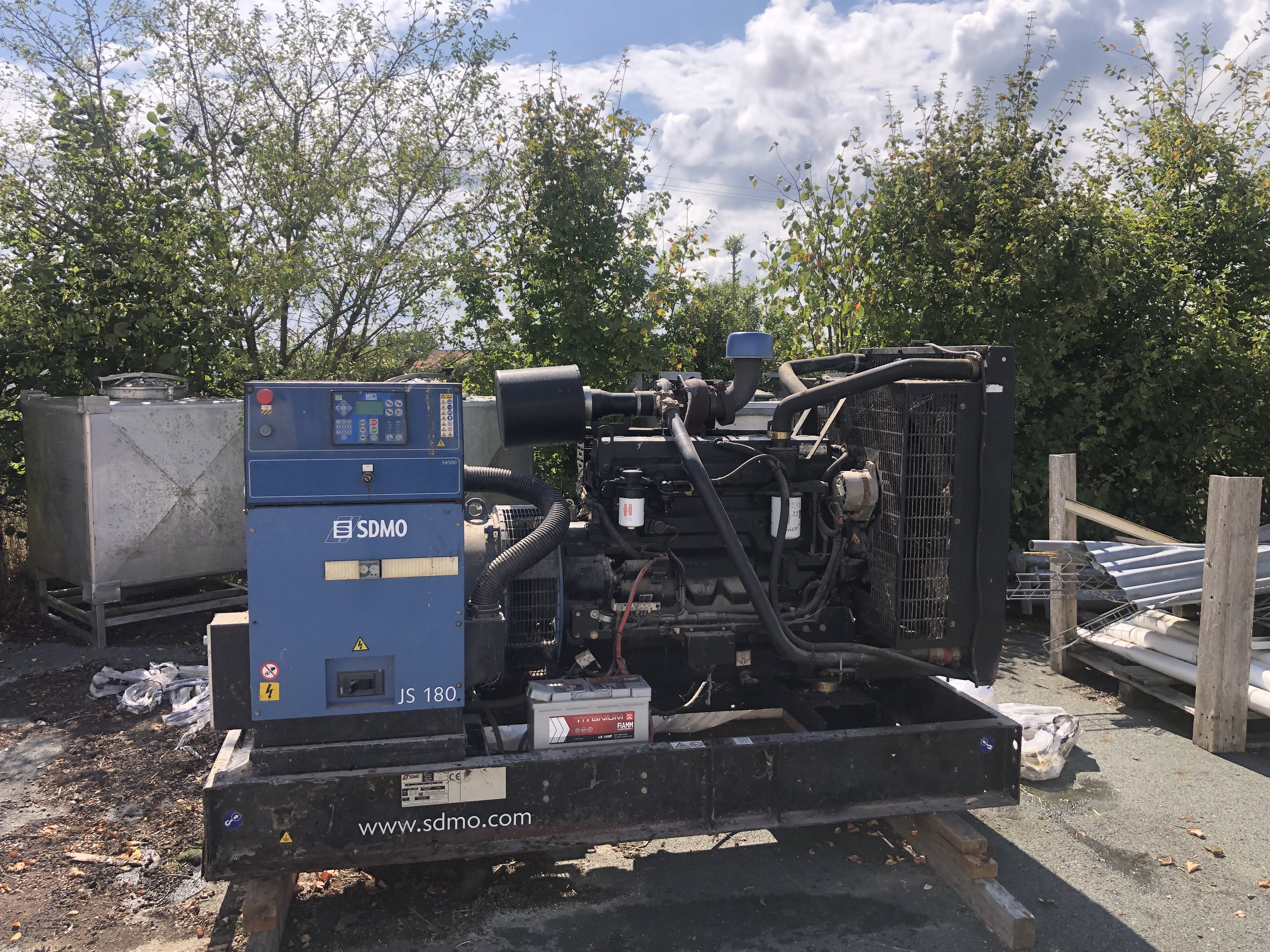 Groupe Electrogène SDMO JS180K