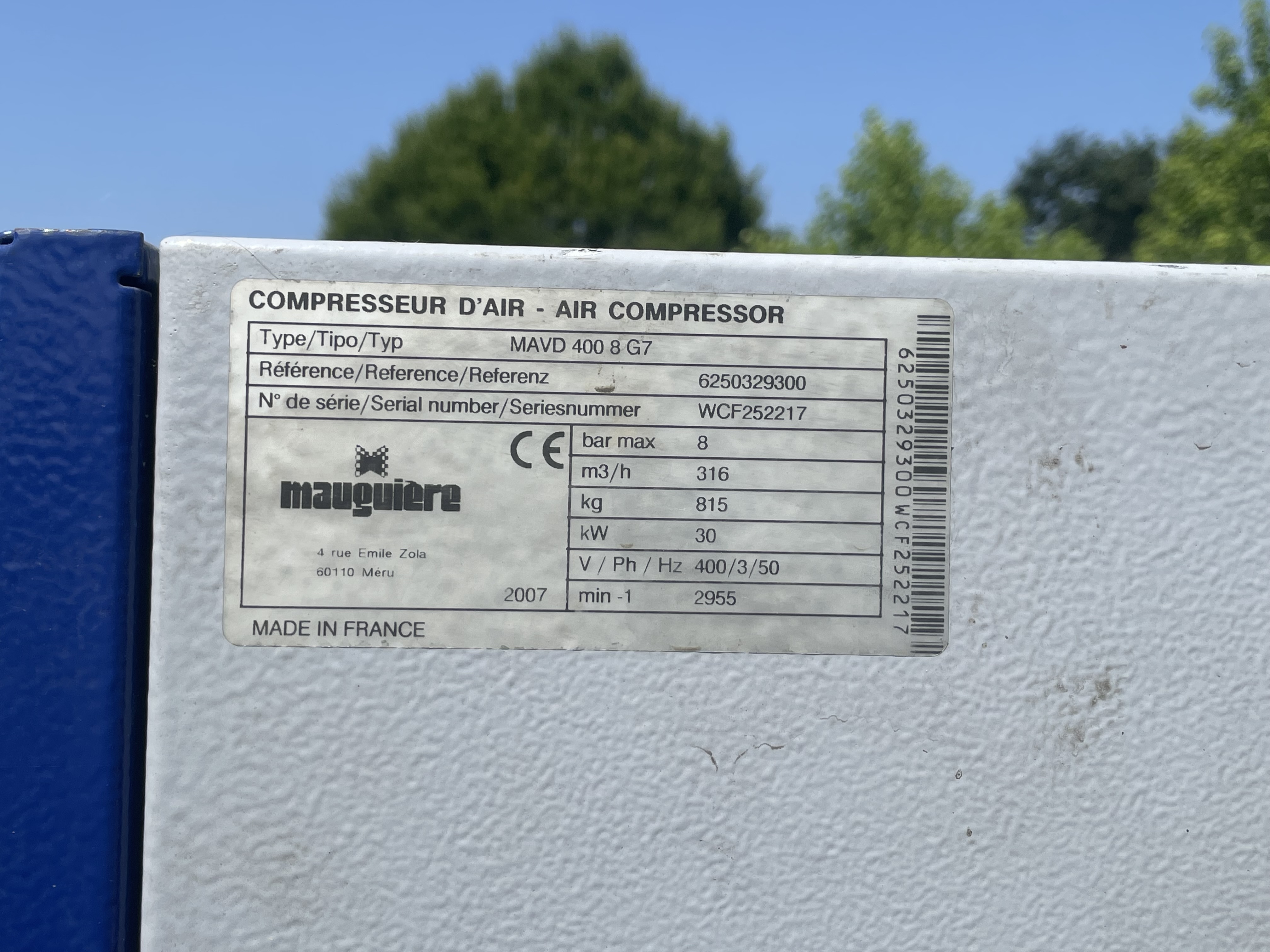 Mauguiere MAVD 400 -8