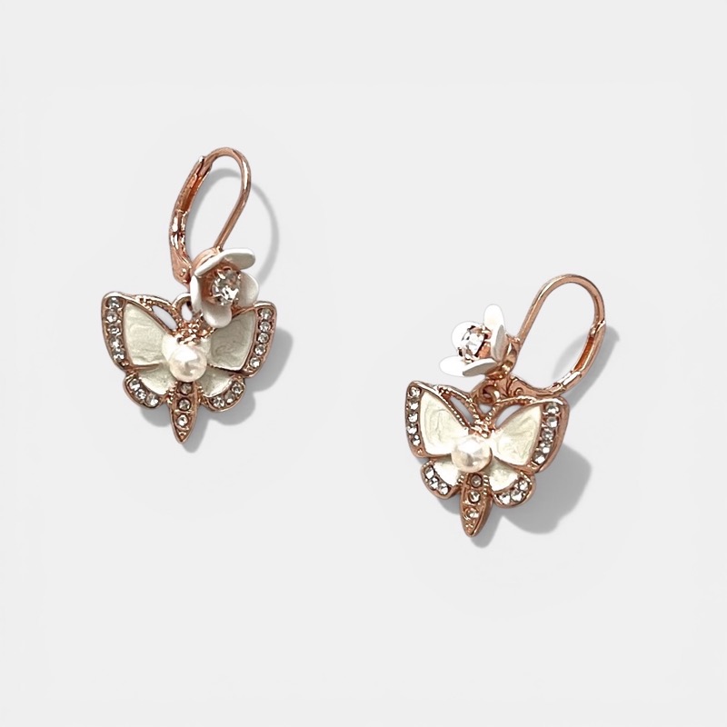 Betsey Johnson Butterfly Earrings