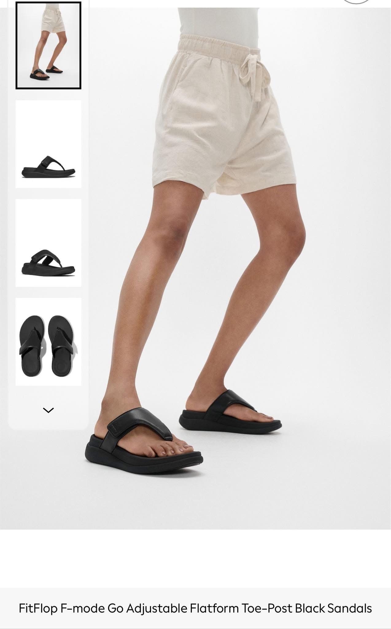 Size UK6 - Fitflop Adjustable Straps Sandal