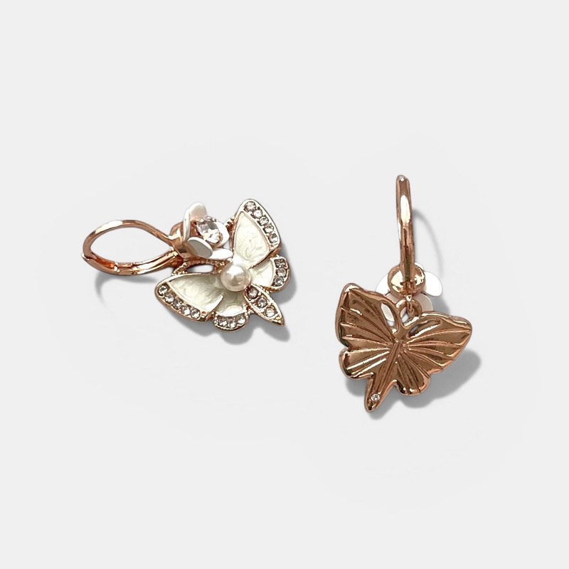 Betsey Johnson Butterfly Earrings