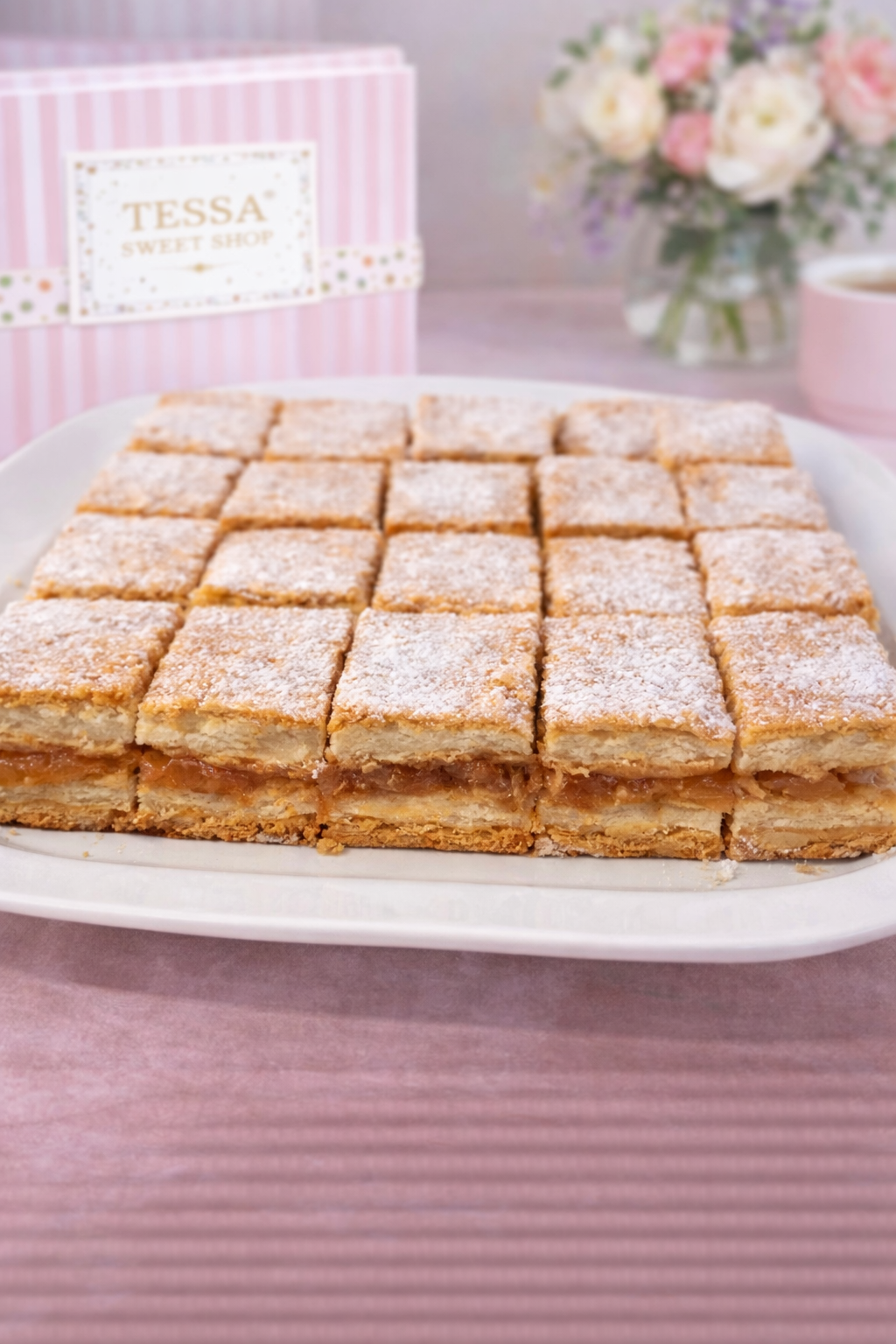 Prăjitură cu Foi cu Bulion