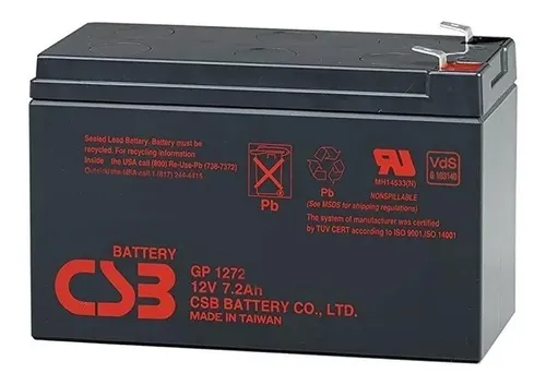 Batería CSB 12V 7Ah