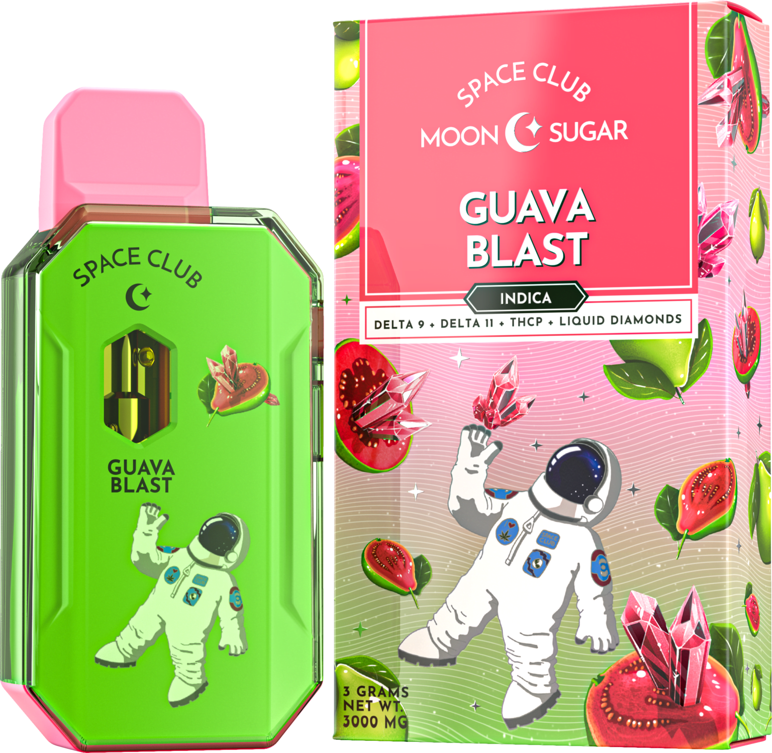 Moon Sugar Guava Blast 3G