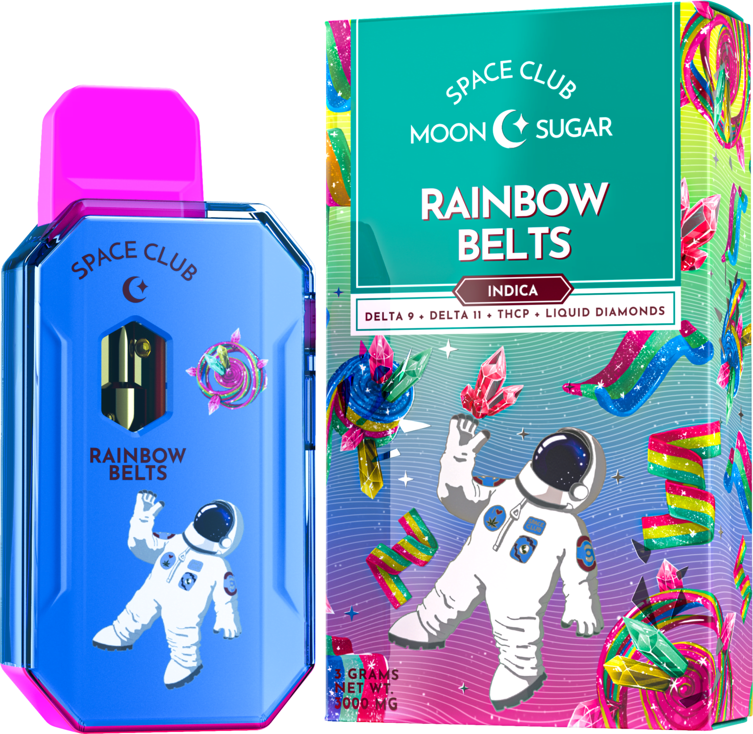 Moon Sugar Rainbow Belts 3G