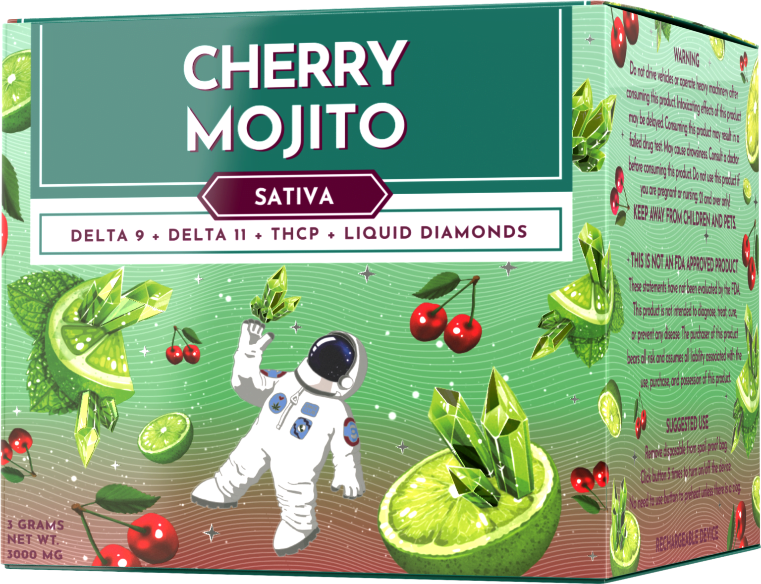 Cherry Mojito 10 Pack