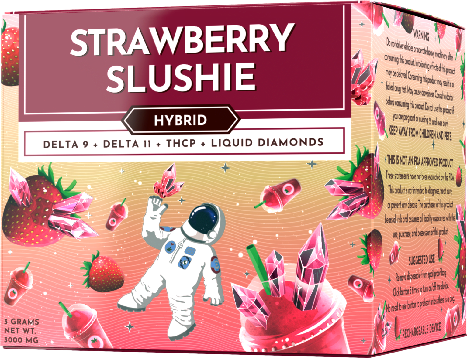 Strawberry Slushie 10 Pack