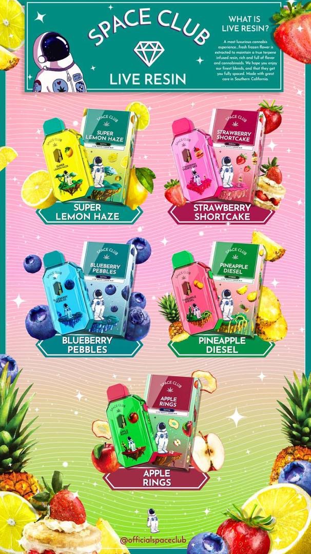 Bulk Spaceclub Live Resin