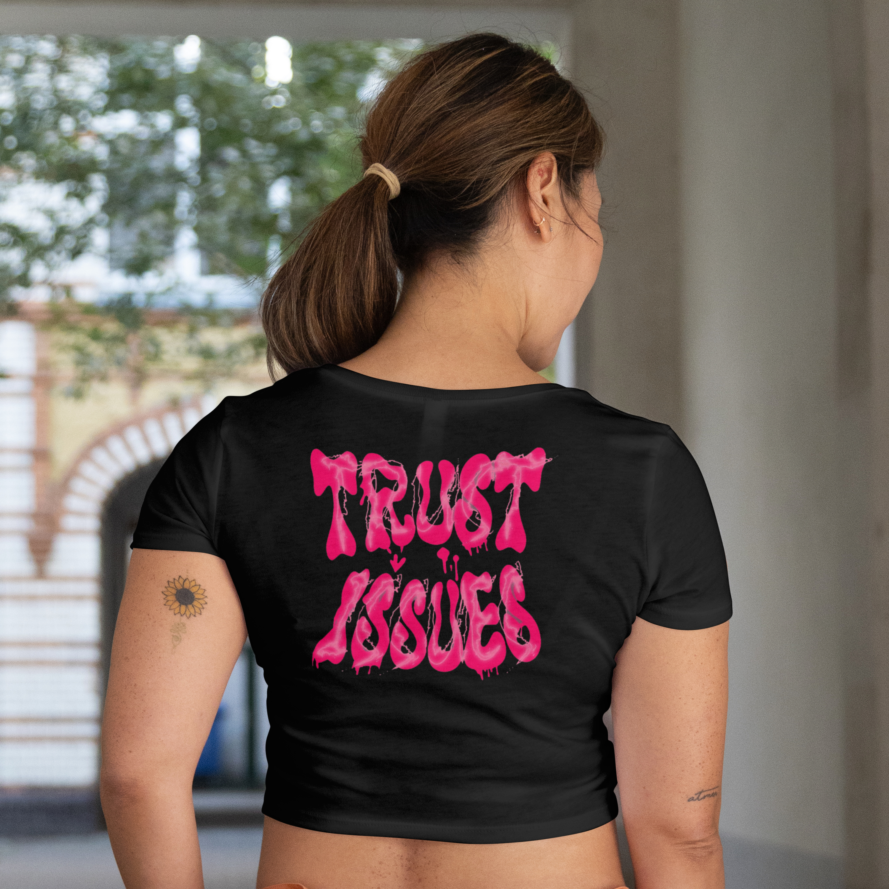 Trust Issues Crop Top