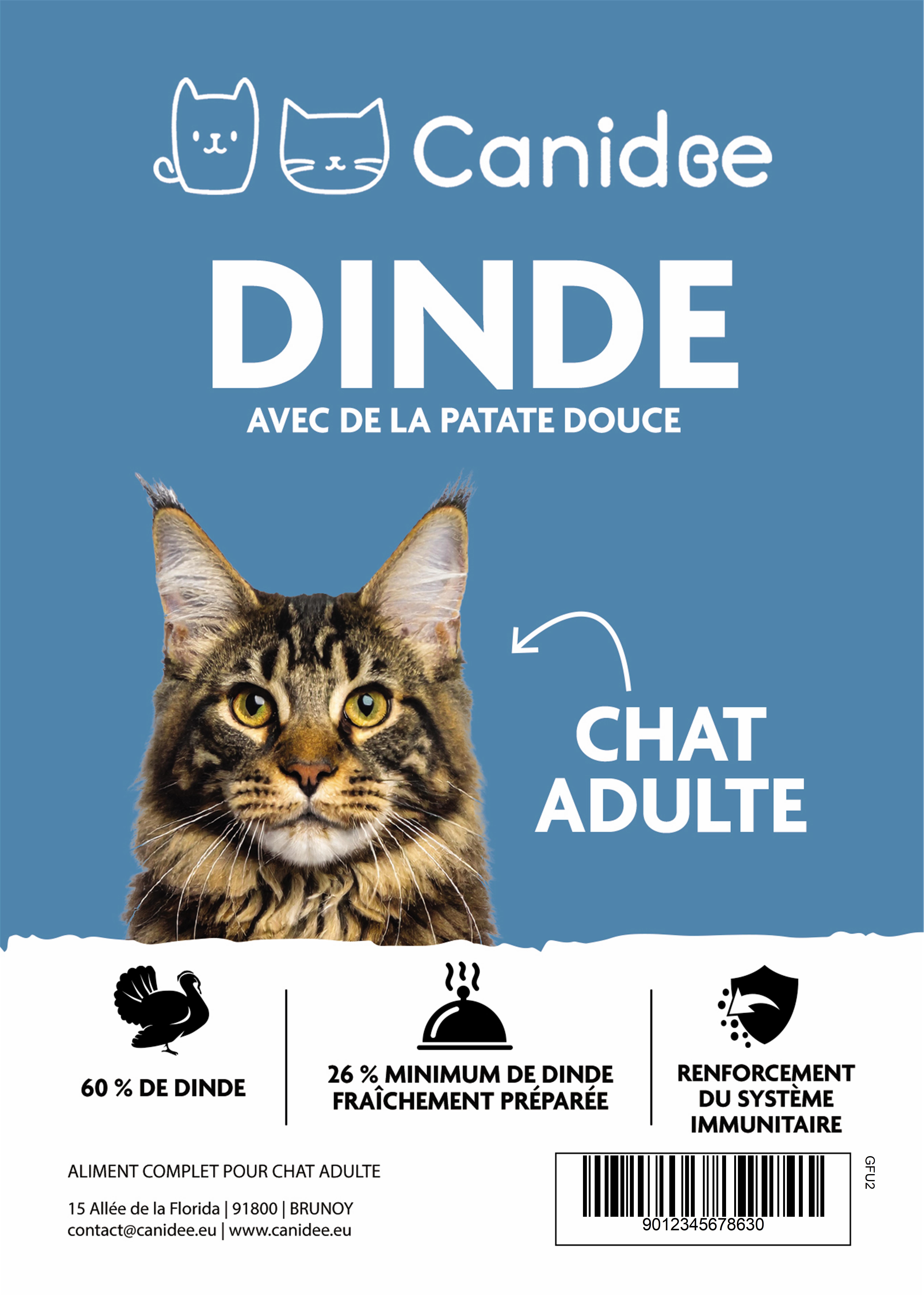 Croquettes Sans Céréales Pour Chats adultes