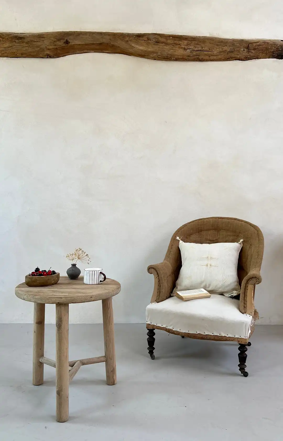 Reclaimed Wood Bed Side Table 