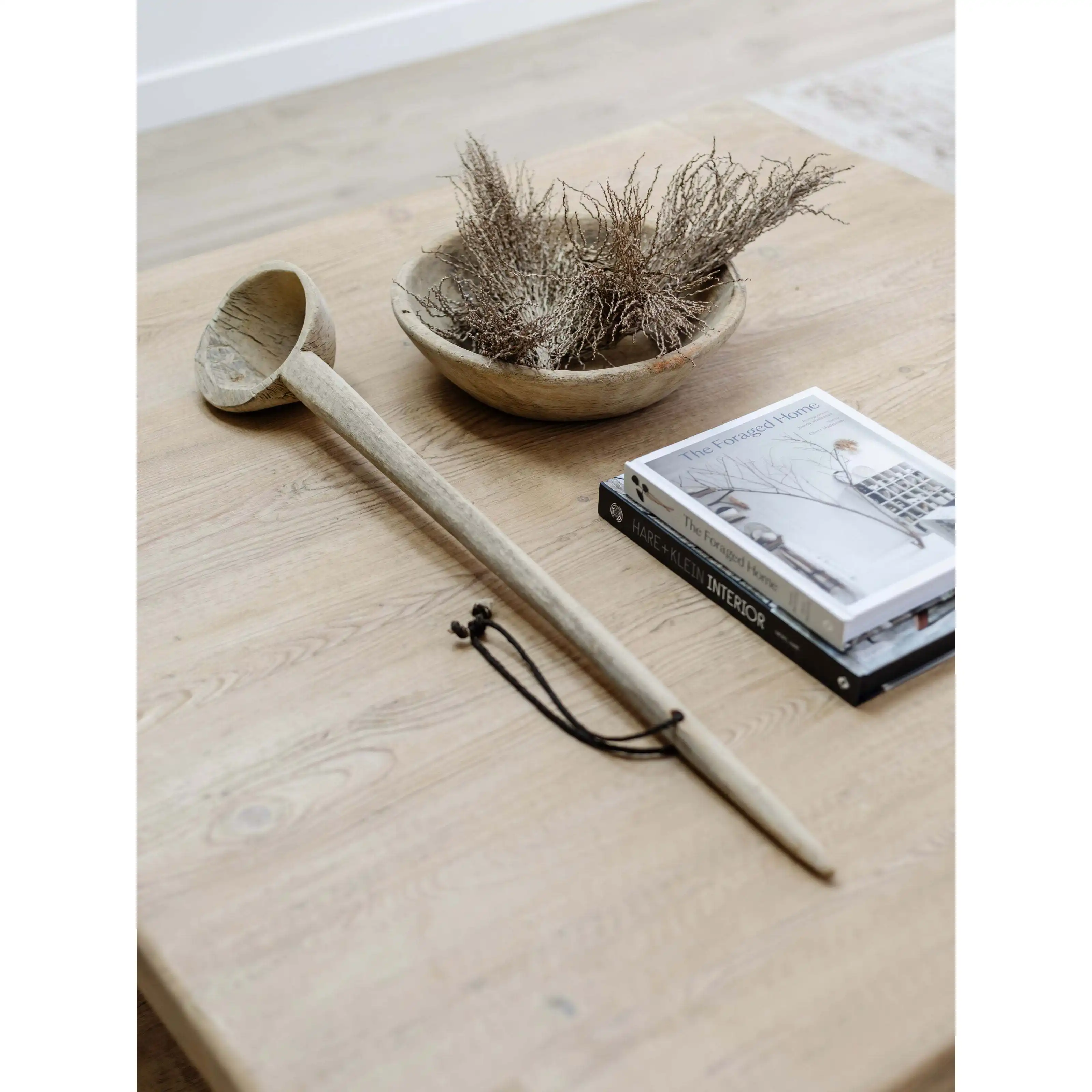 Vintage Indian Teak Spoon