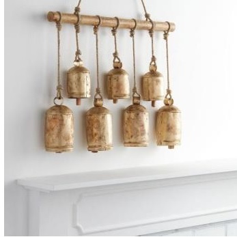 Decorative Hanging Brass Bells