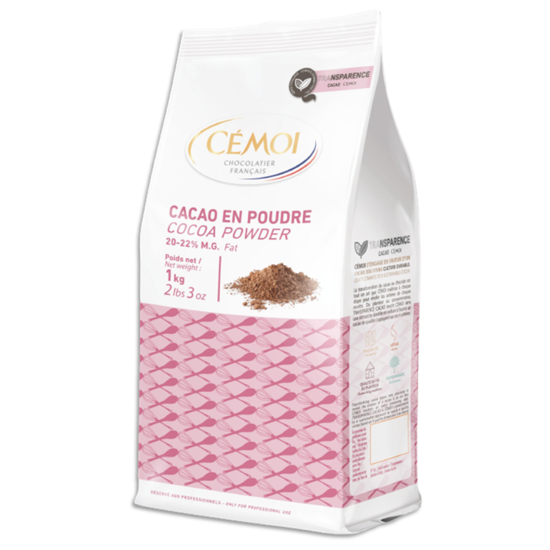 Cacao en poudre Cémoi (CFA/Kg)