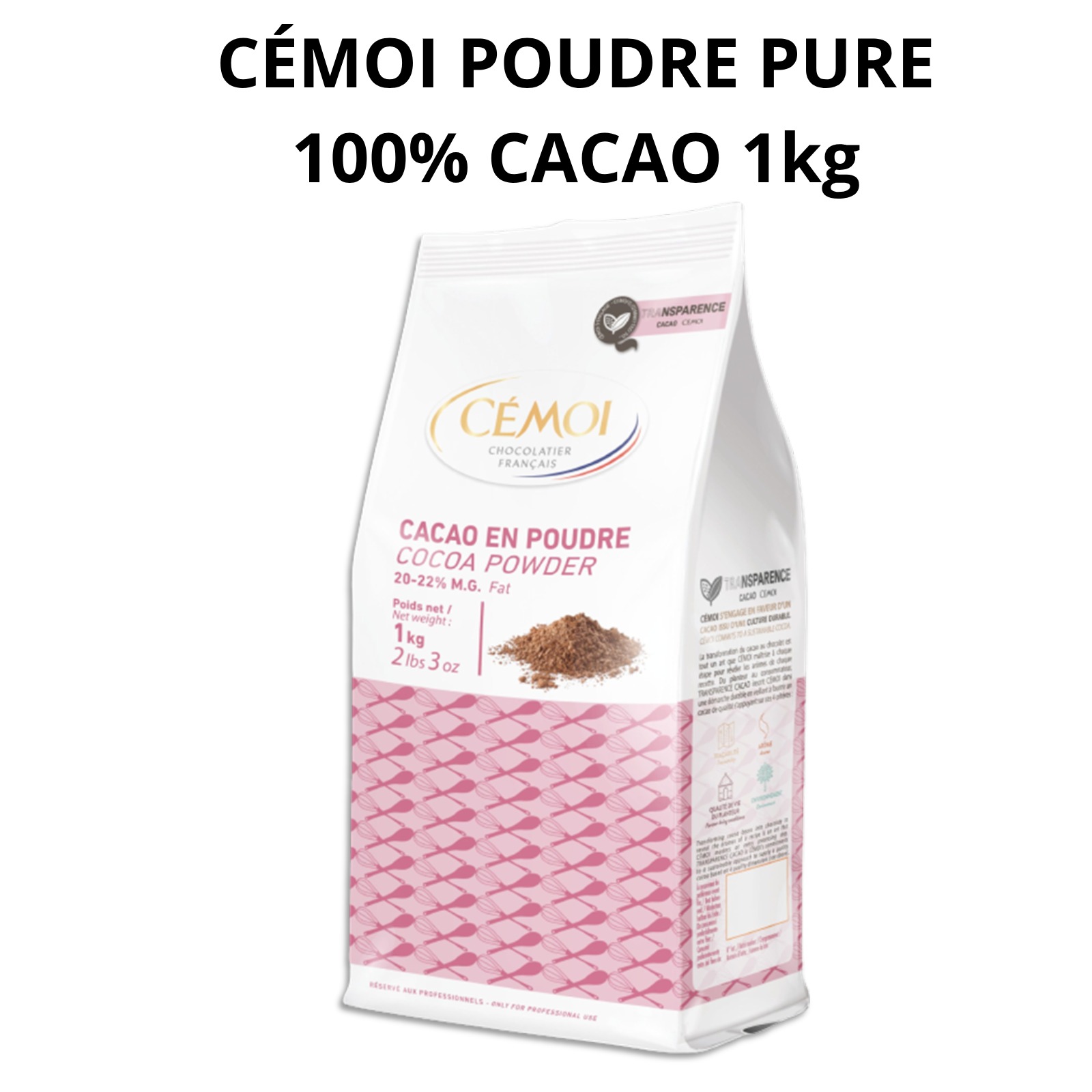 Cacao en poudre Cémoi (CFA/Kg)