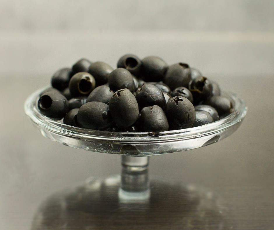 Olive noire dénoyauté