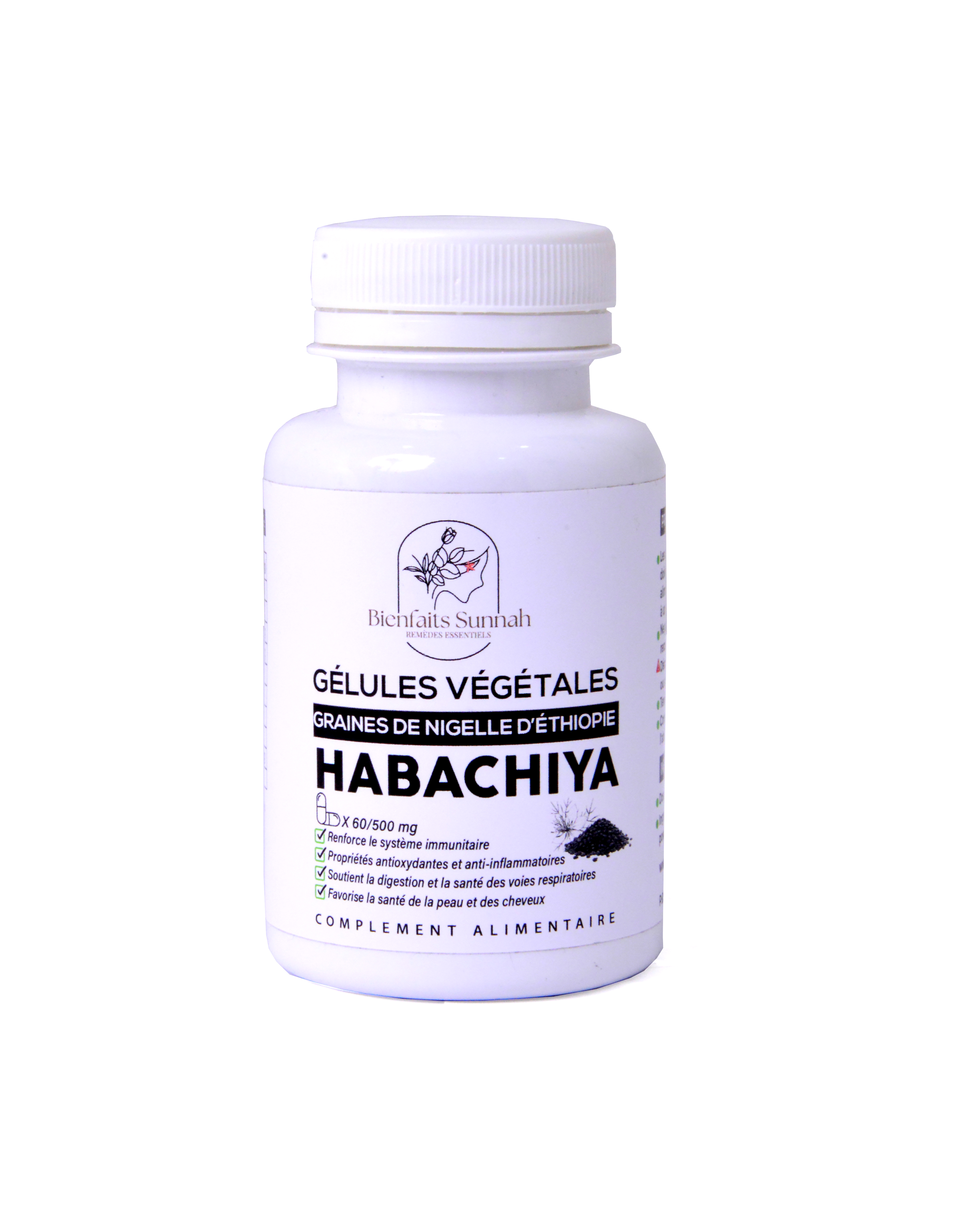 Gélules végétales de Nigelle d'Éthiopie – HABACHIYA
