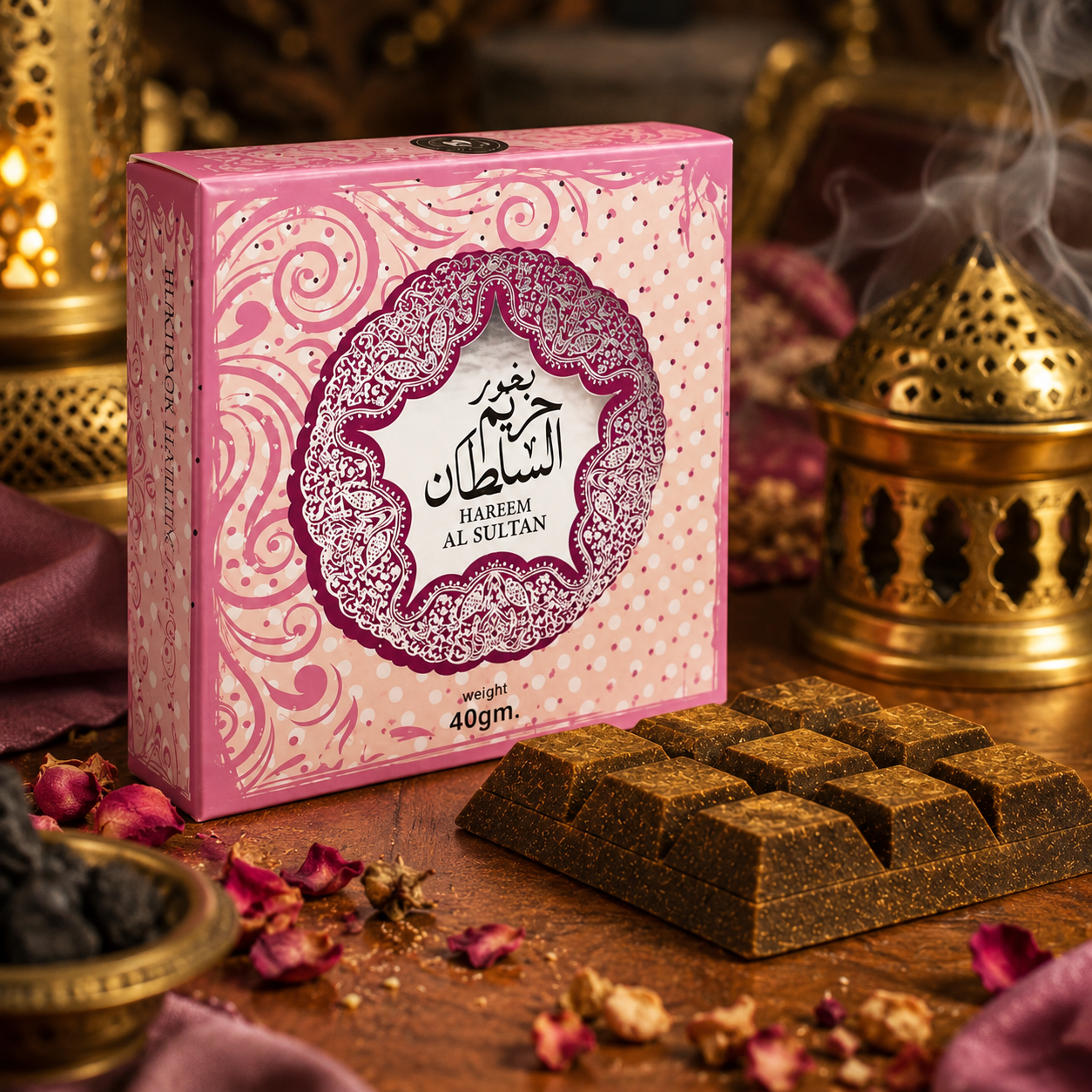 Bakhoor Hareem Al Sultan, Encens Oriental de Dubaï 40g