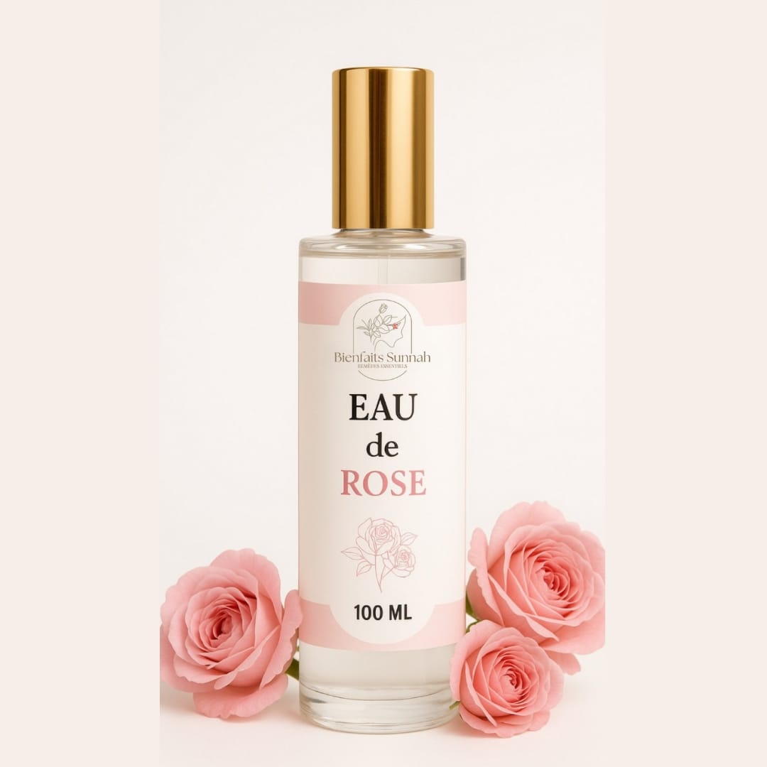 Eau de Rose Naturelle 100ml – Distillée à Froid | Vallée des Roses, El Kalaat M’Gouna – Maroc