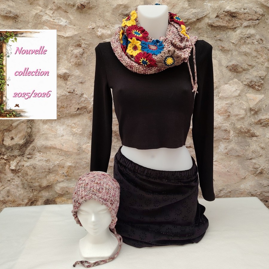 Ensemble tour de cou et bandeau Lionelline