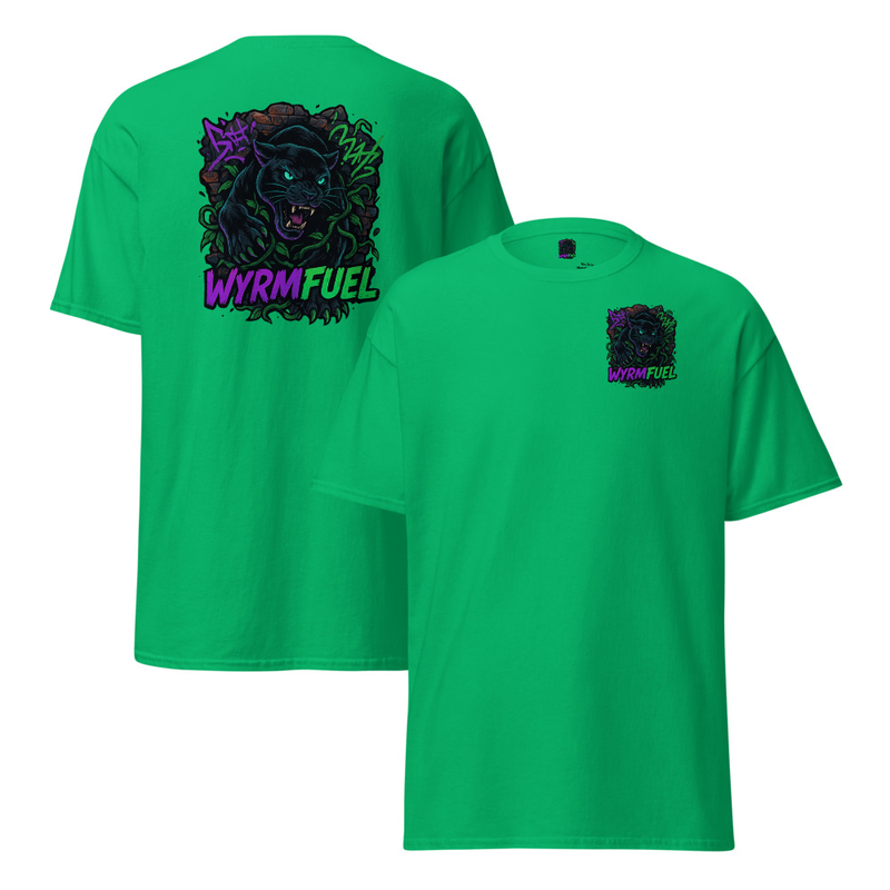 Wyrmfuel Graphic T-Shirt – [Urban Howl] | Surf Skate Streetwear Tee | Original Art, Heavyweight Cotton, Regular Unisex Fit (Multiple Colours Available)
