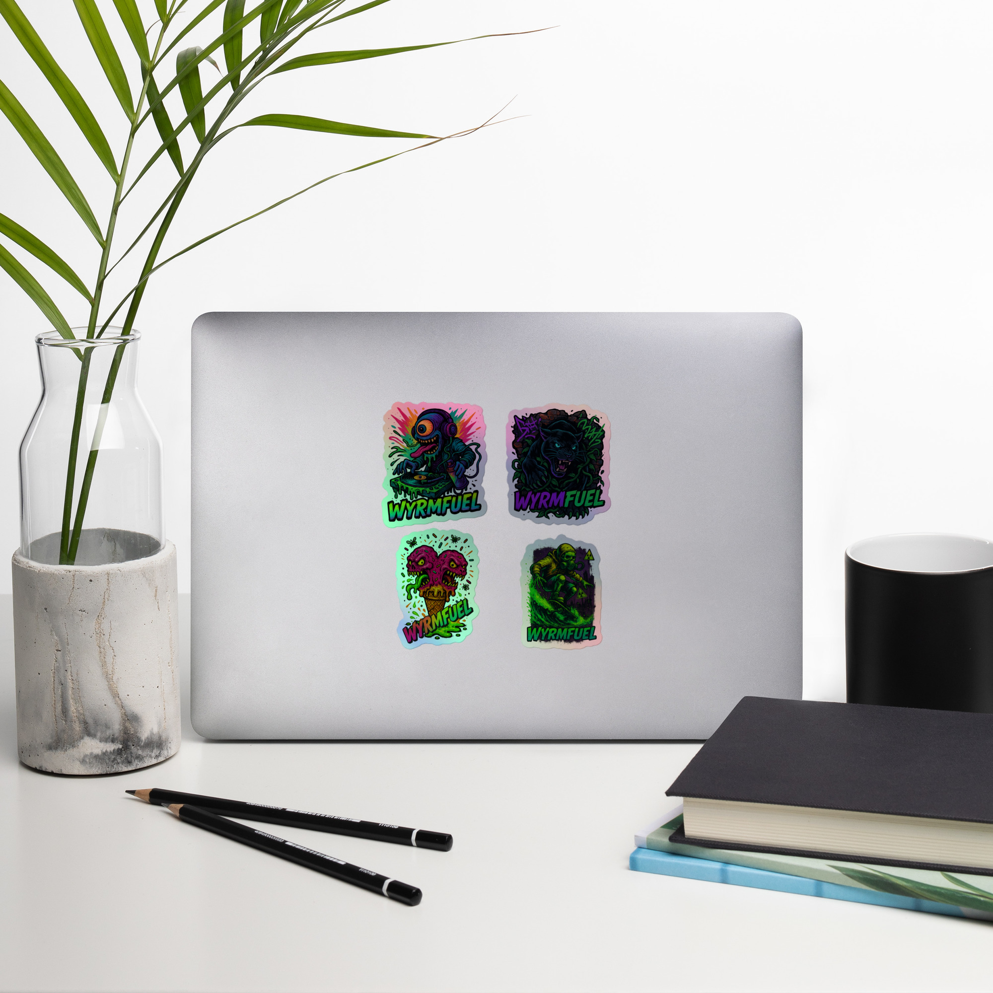 Wyrmfuel Holographic Stickers – Fuel Your Surface. (SET 3)