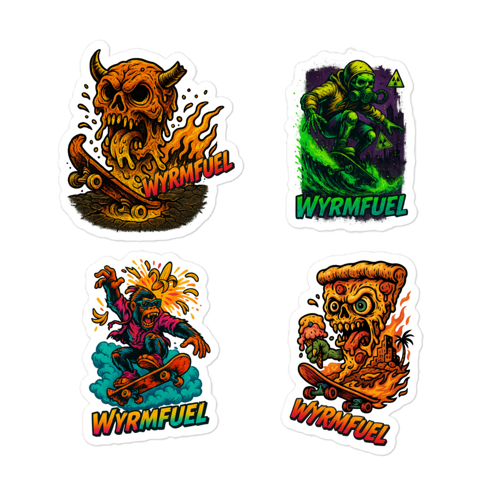 Wyrmfuel Stickers – Fuel Your Surface. (SET 2)