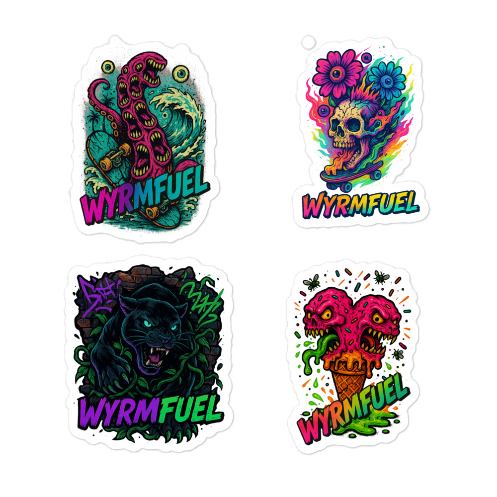 Wyrmfuel Stickers – Fuel Your Surface. (SET 3)