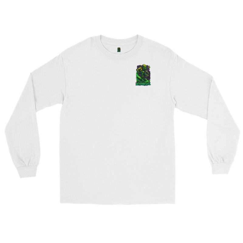Fuel Your Sleeves: Wyrmfuel Long Sleeve – [Fallout Skater] Edition | Surf Skate Streetwear | Original Art, Regular Fit (Multiple Colours Available)