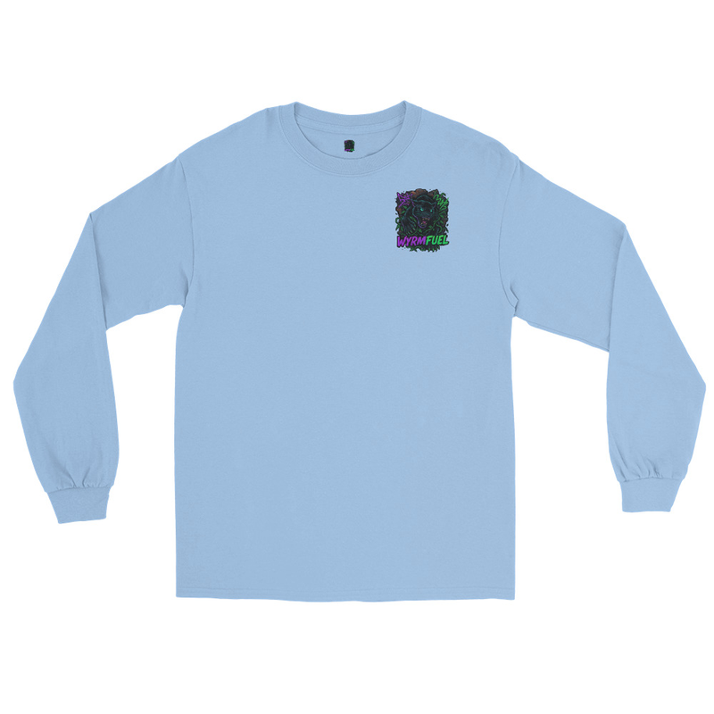 Fuel Your Sleeves: Wyrmfuel Long Sleeve – [Urban Howl] Edition | Surf Skate Streetwear | Original Art, Regular Fit (Multiple Colours Available)