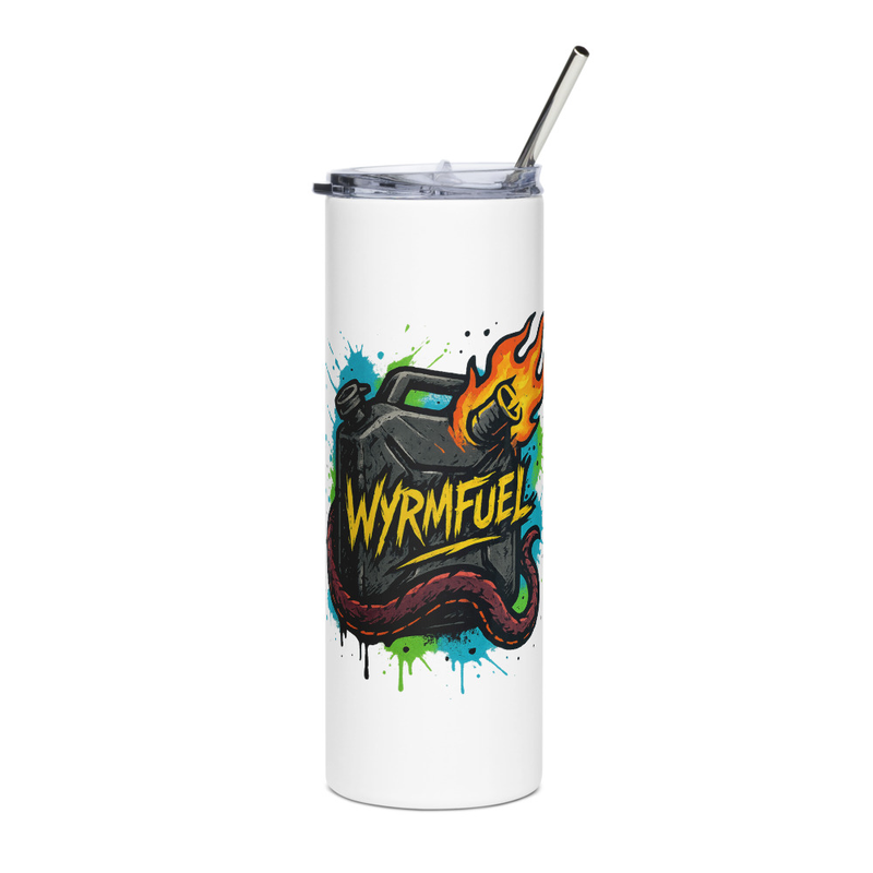 Fuel Your Day: 20oz Wyrmfuel Tumbler – [Fuel The Chaos] Edition