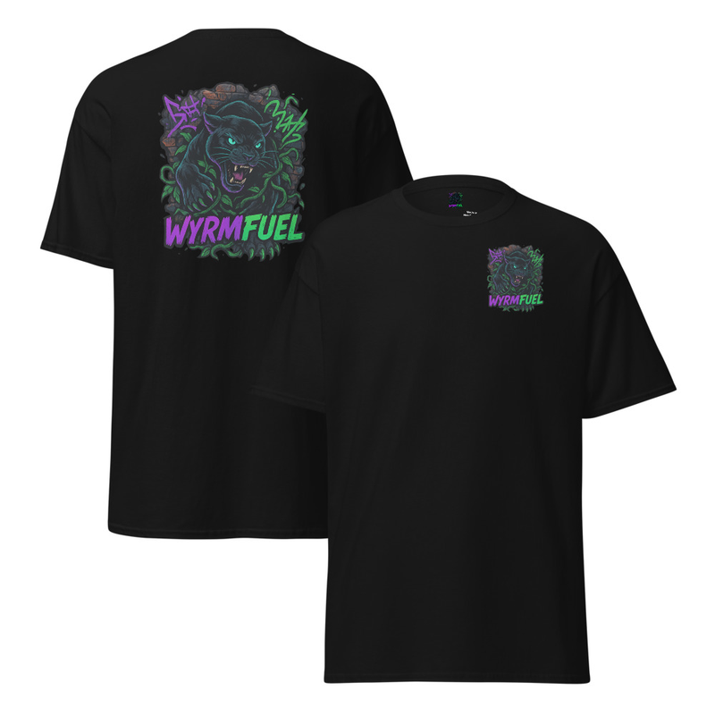 Wyrmfuel Graphic T-Shirt – [Urban Howl] | Surf Skate Streetwear Tee | Original Art, Heavyweight Cotton, Regular Unisex Fit (Multiple Colours Available)