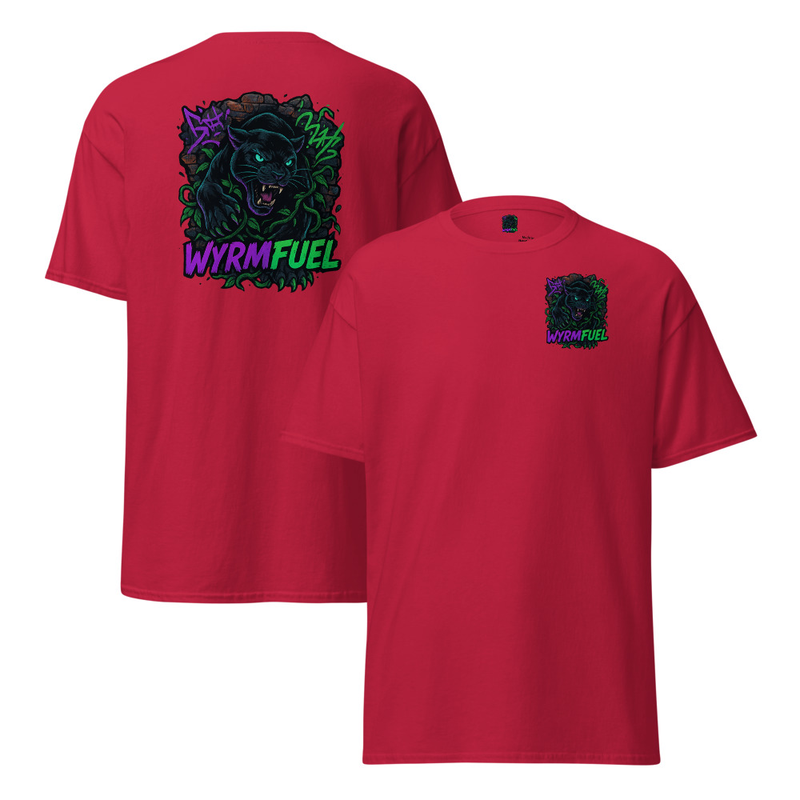 Wyrmfuel Graphic T-Shirt – [Urban Howl] | Surf Skate Streetwear Tee | Original Art, Heavyweight Cotton, Regular Unisex Fit (Multiple Colours Available)