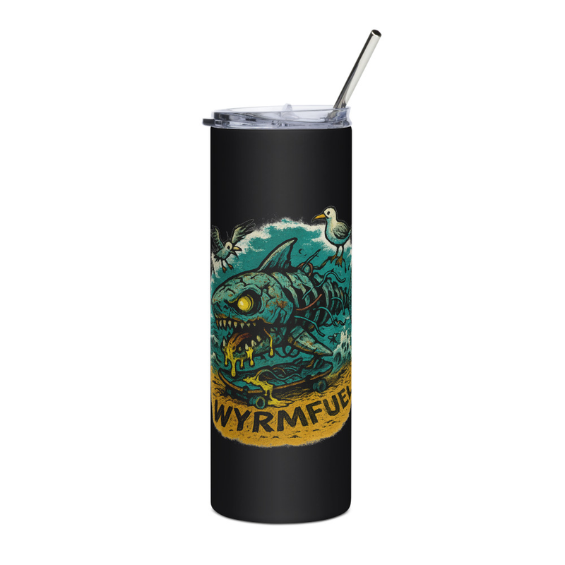 Fuel Your Day: 20oz Wyrmfuel Tumbler – [Dead Set Shred] Edition