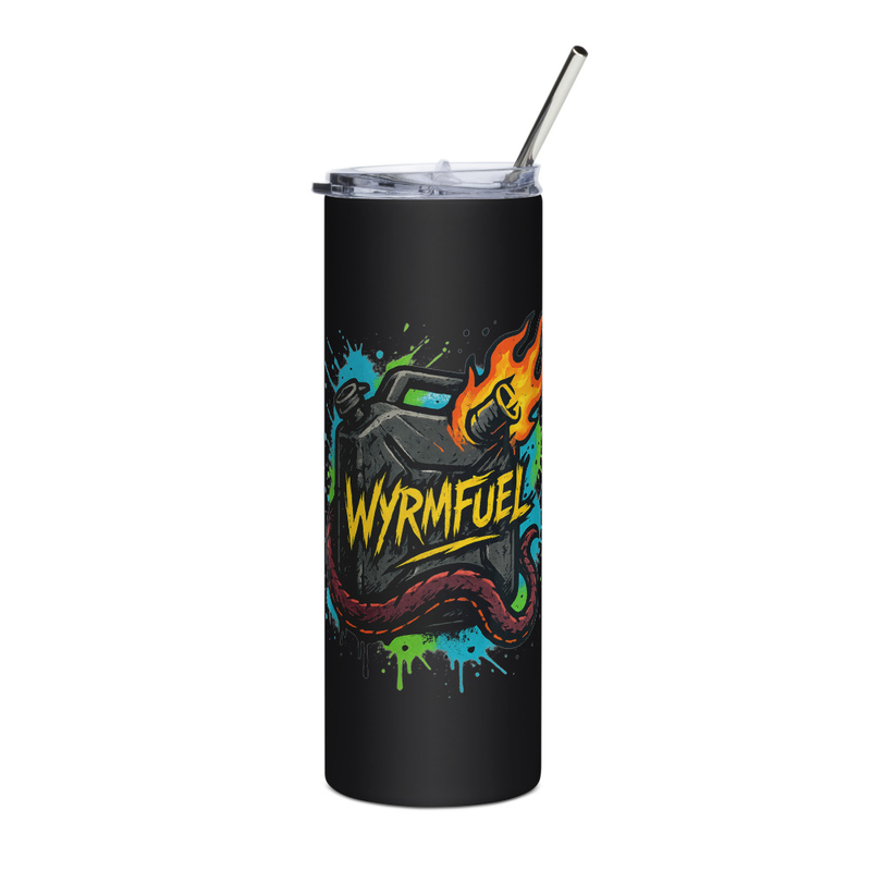 Fuel Your Day: 20oz Wyrmfuel Tumbler – [Fuel The Chaos] Edition