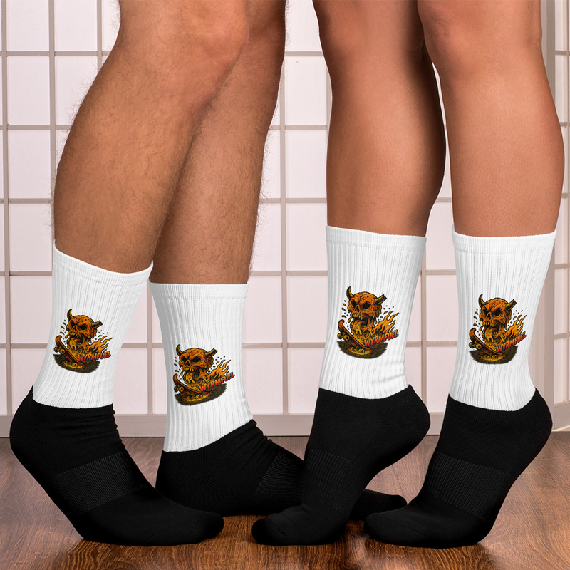 Fuel Your Feet – Wyrmfuel Socks: [Skullmelt Drift]