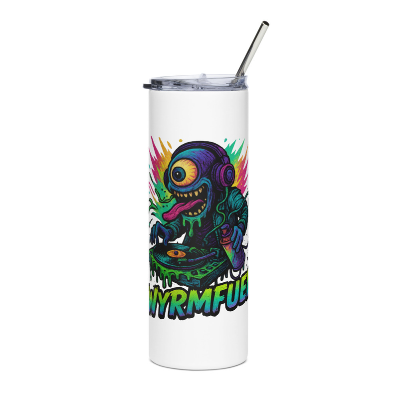 Fuel Your Day: 20oz Wyrmfuel Tumbler – [Slime Drop] Edition