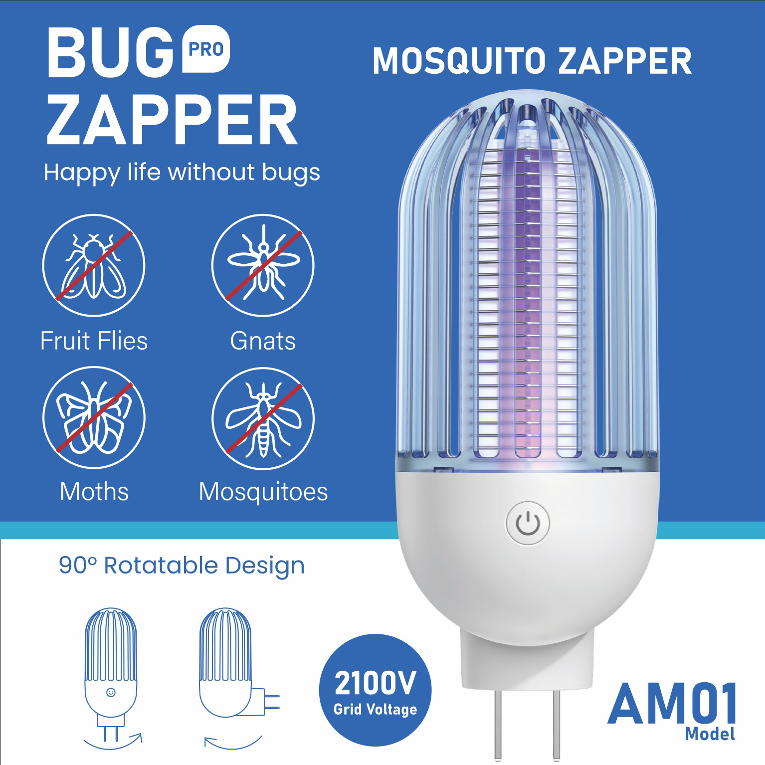 Electric mosquito killer lampAM01