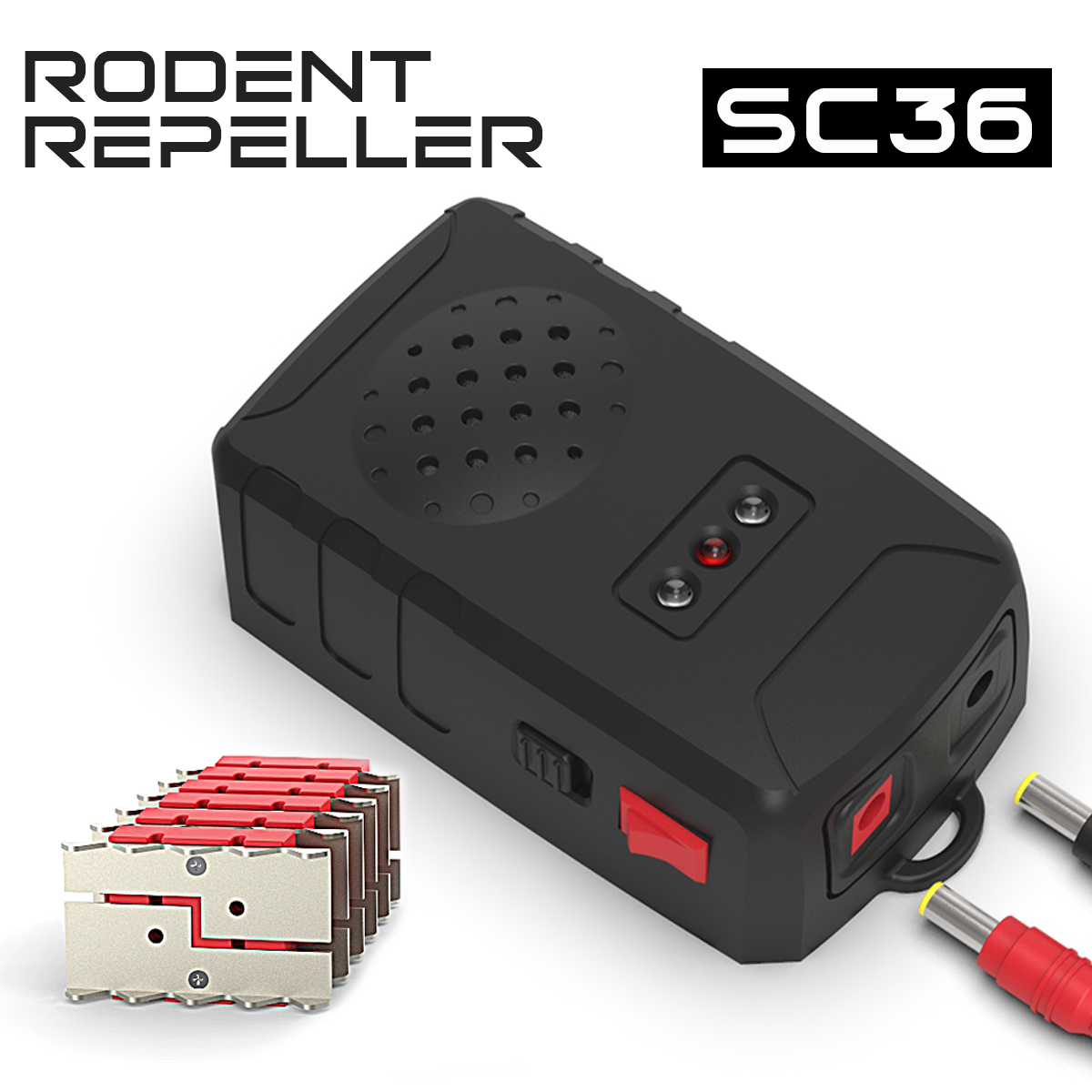 Pulse electric shock mouse repeller SC36
