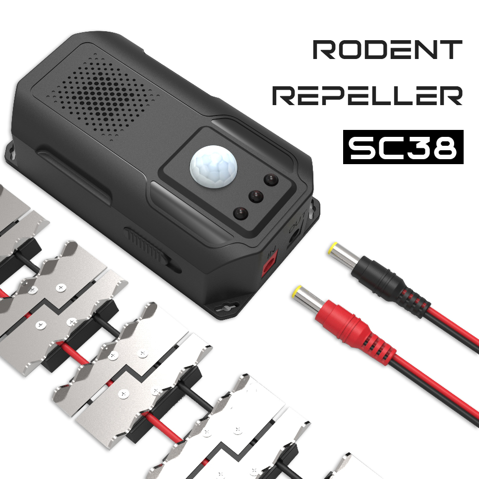 Pulse electric shock mouse repeller SC38
