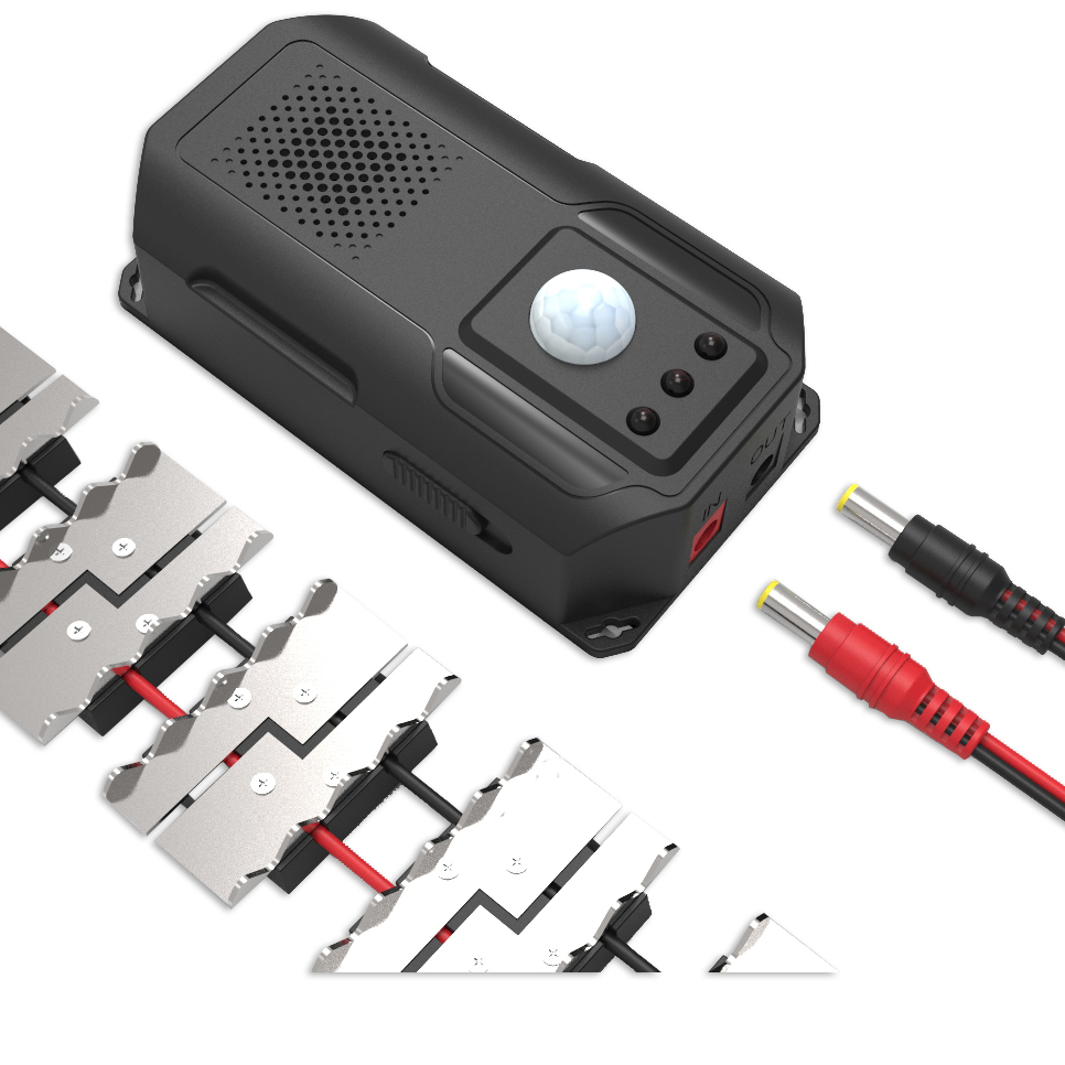 Pulse electric shock mouse repeller SC38