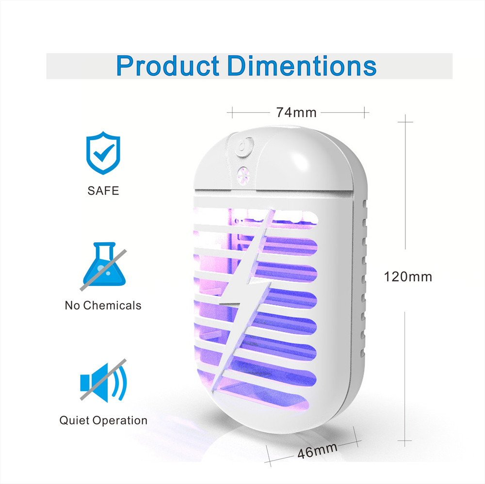 Electric Mosquito Killer Lamp X3