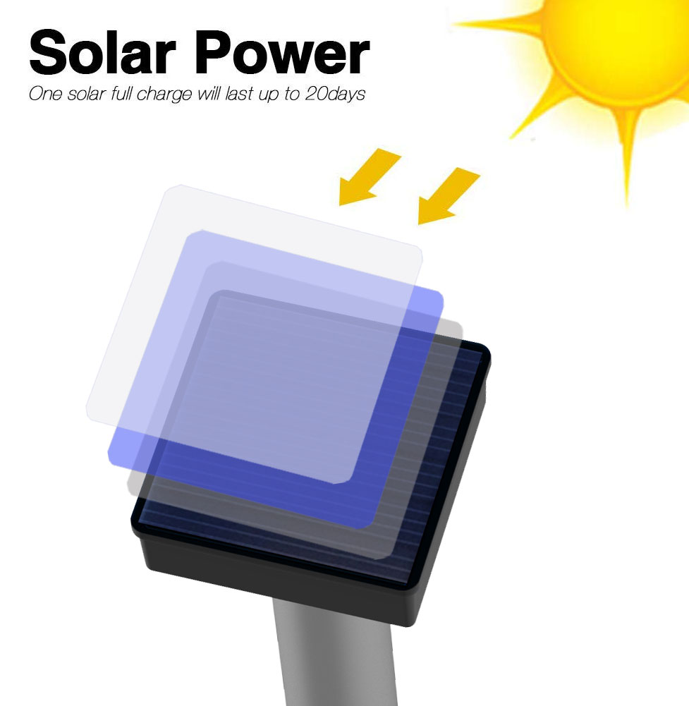 Solar snake repeller SC05